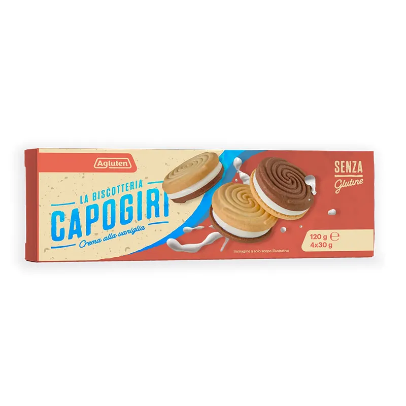 AGLUTEN CAPOGIRI CREMA VANIGLIA 120G