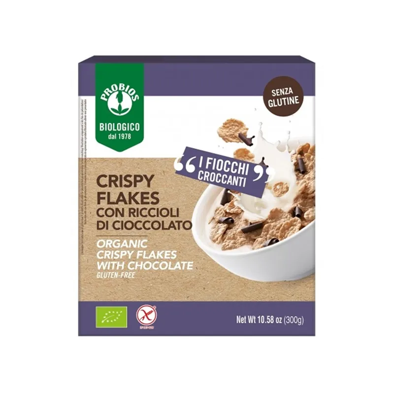 PROBIOS CRISPY FLAKES CON RICCIOLI DI CIOCOLATO 300G