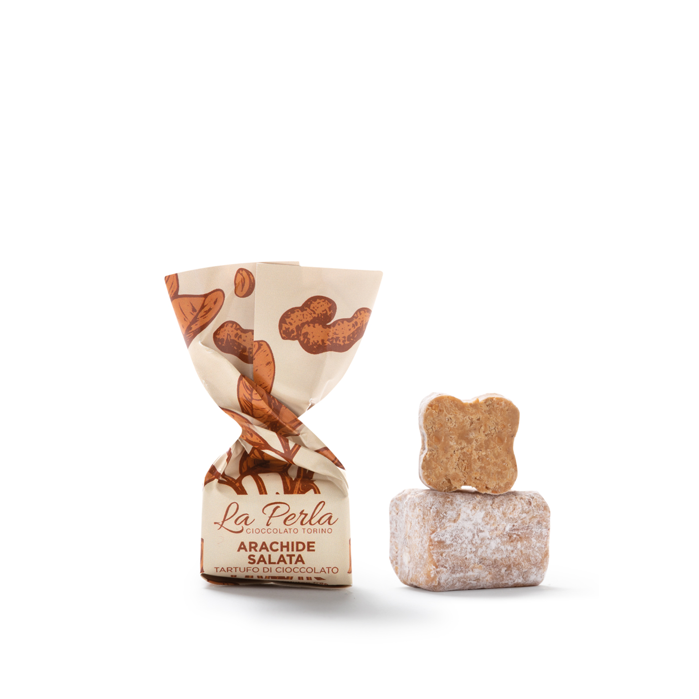 Tartufo di cioccolato Arachide Salata
