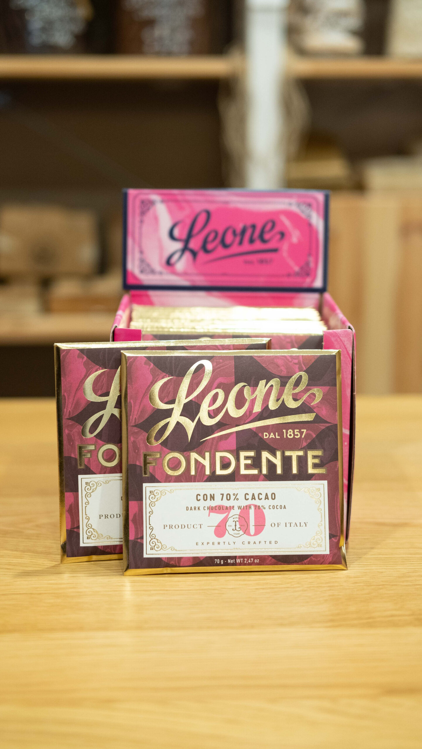 Cioccolato fondente Leone 70% - immagine 2