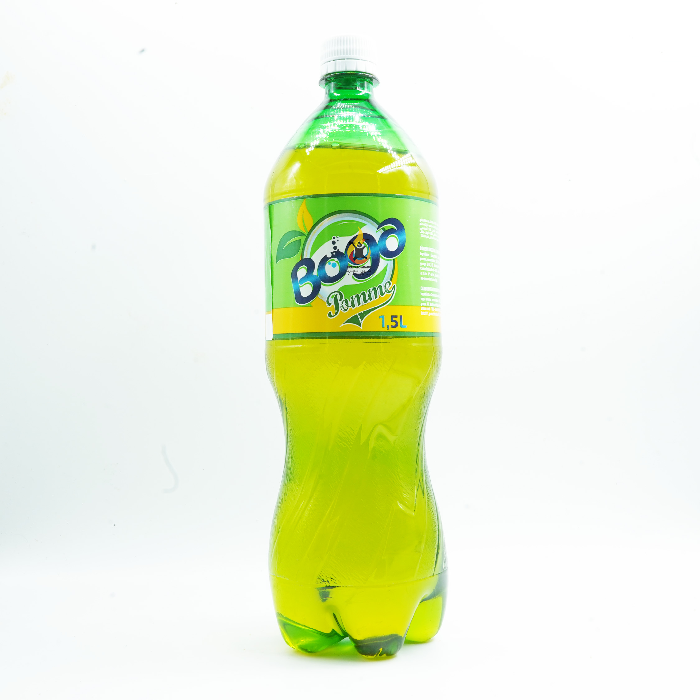 Boga Pomme, Bevanda Frizzante Gusto Mela Verde 1,5l